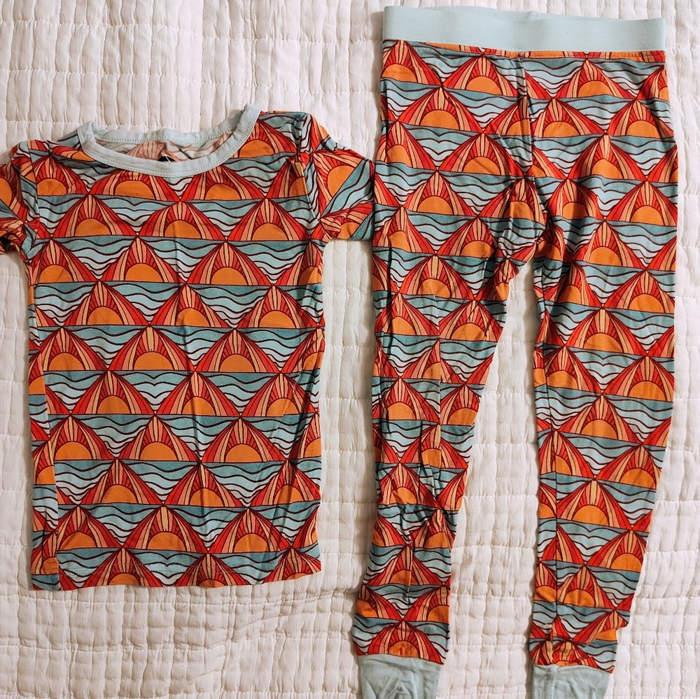 River Babe Bamboo Toddler Pajamas 3t
